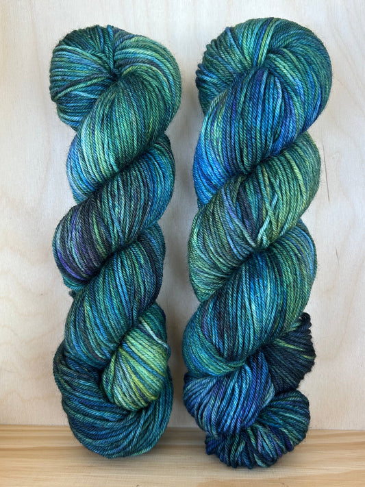 Bluefaced Leicester 225m / Canvas - Deep Mystery Forest