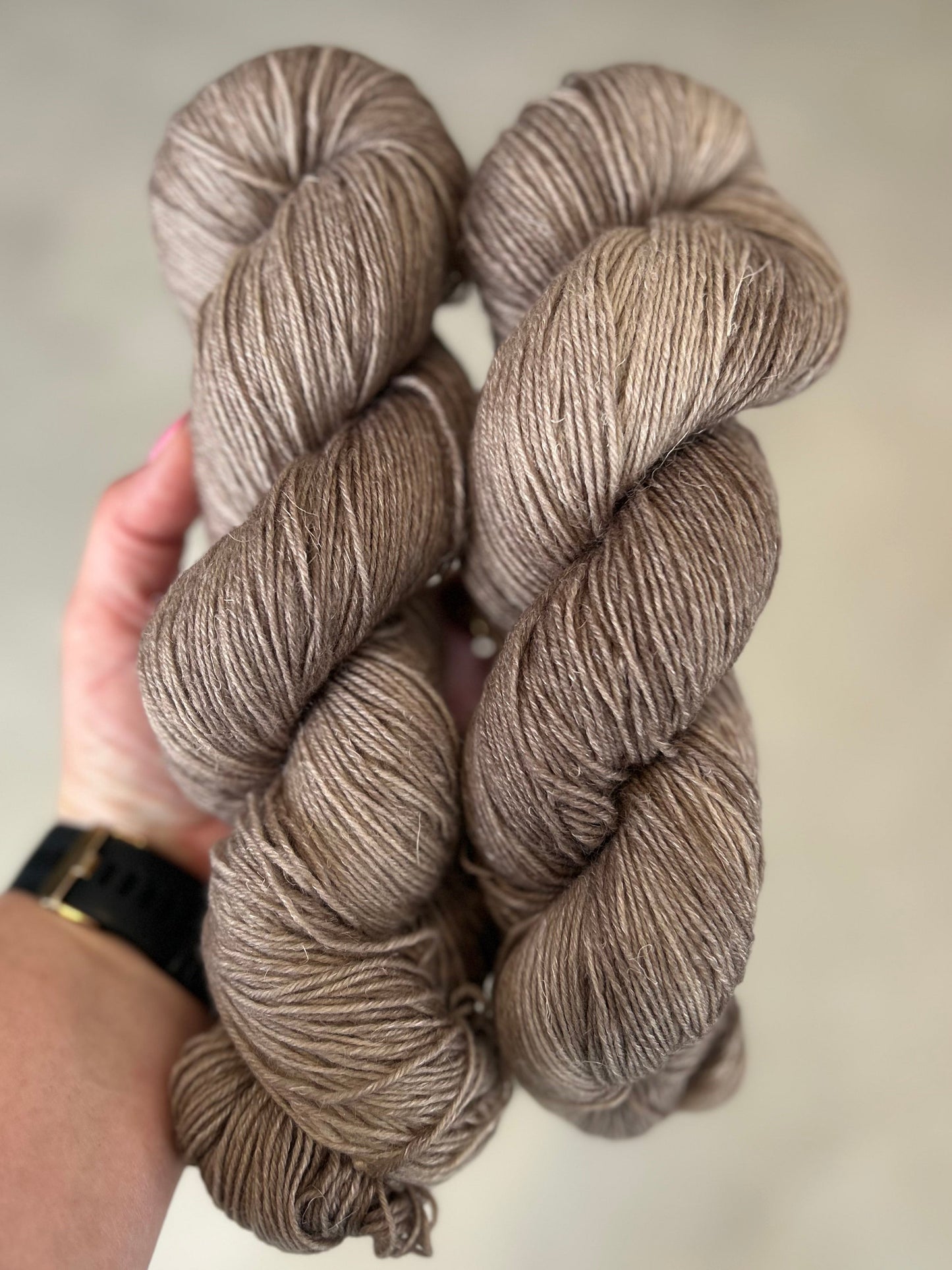 Linen Wool 400m / Deep Dip - Sandstone