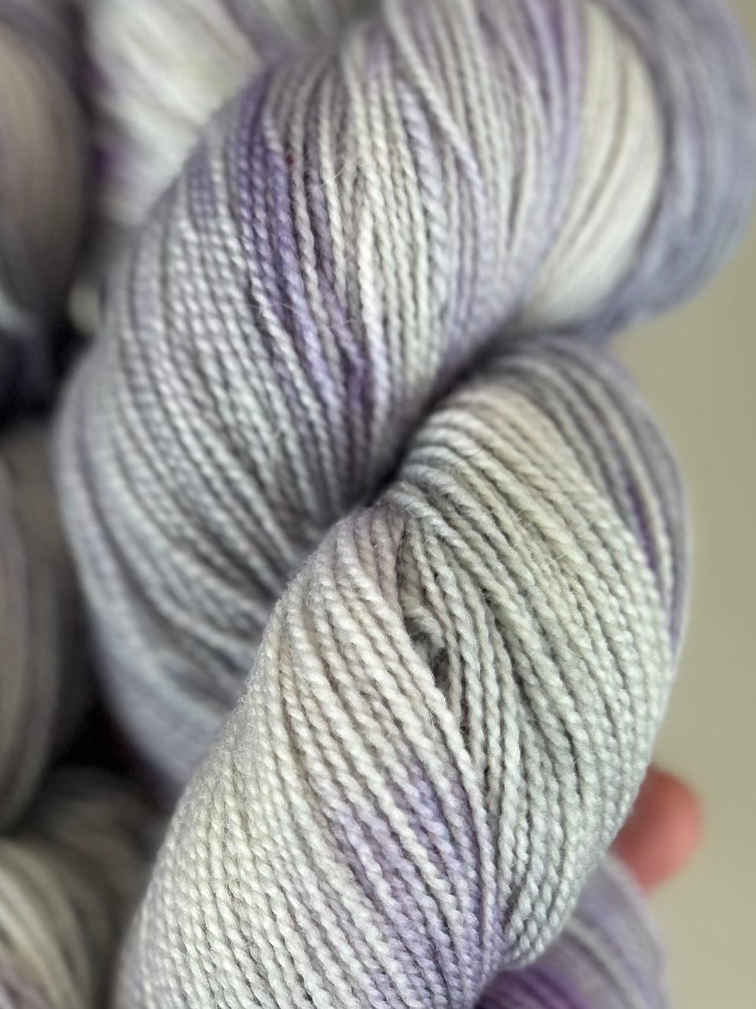 BFL Twist Sock 365m / Whisper - Lavender Smoke