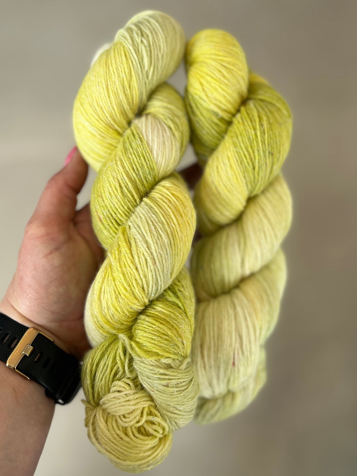 Linen Wool 400m / Canvas - Citrus Moss
