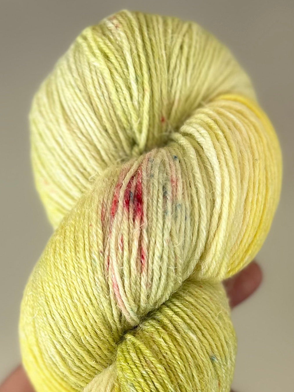 Linen Wool 400m / Canvas - Citrus Moss