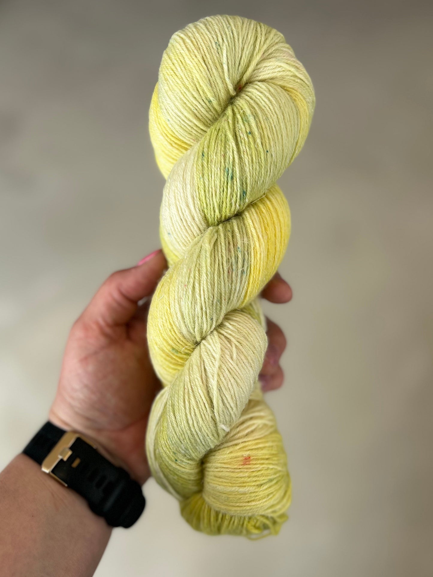 Linen Wool 400m / Canvas - Citrus Moss