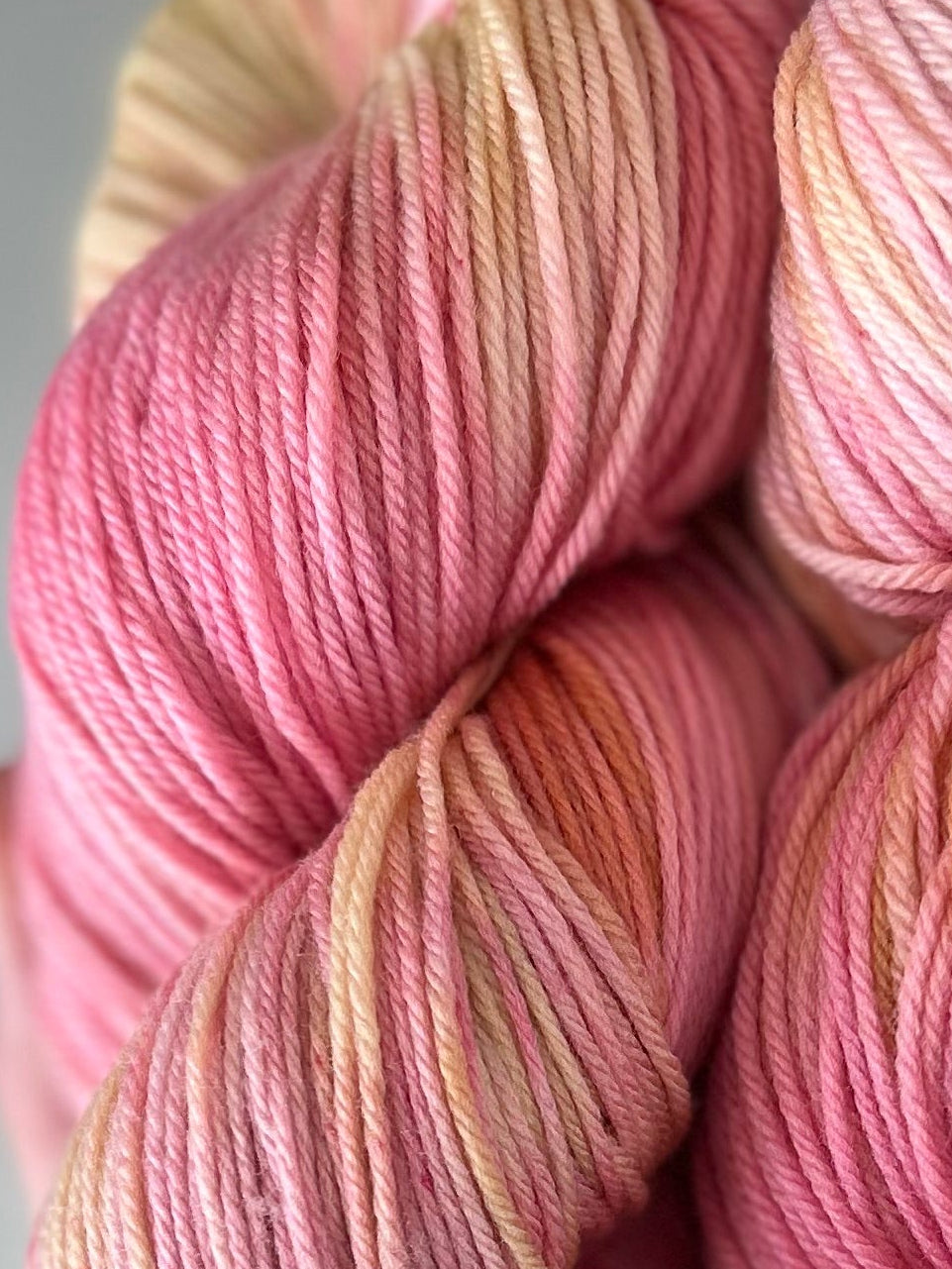 Merino Sock 400m / Canvas - Sunkissed Rose