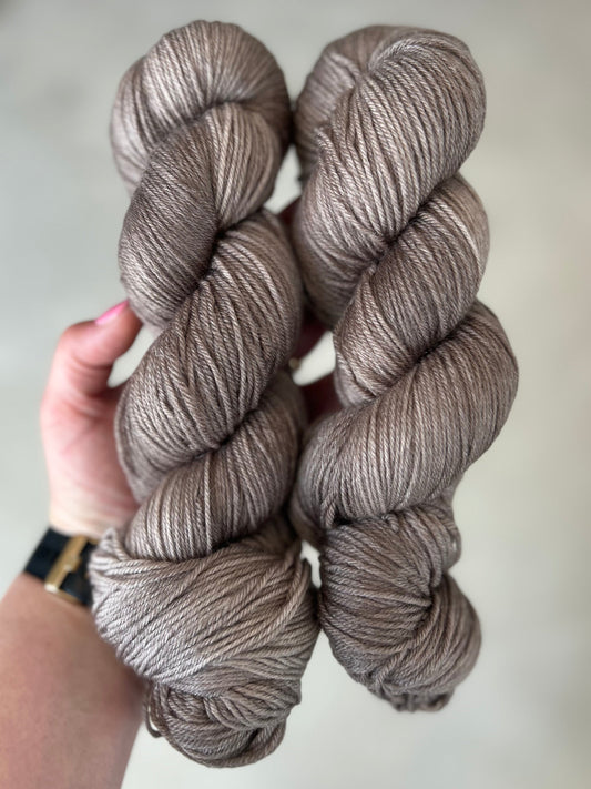 Merino Tencel 400m / Deep Dip - Soft Taupe