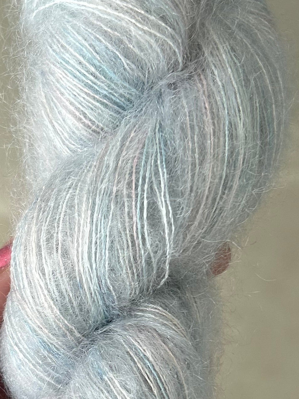 Silk Mohair Luxe 420m / Canvas - Morning Haze