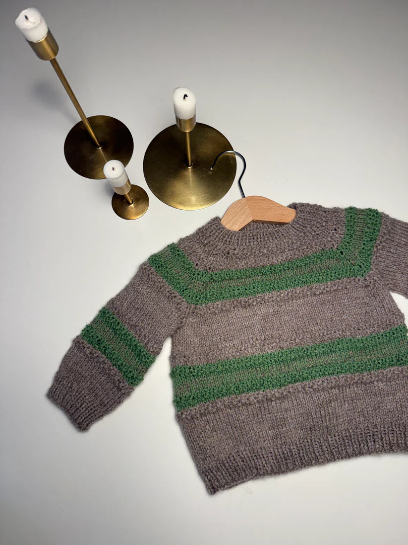 Baby Sweater - Curly Hug Sweater - 9-12 mdr