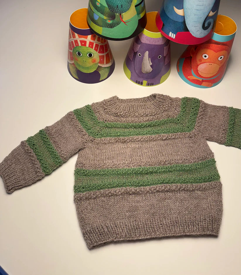 Baby Sweater - Curly Hug Sweater - 9-12 mdr