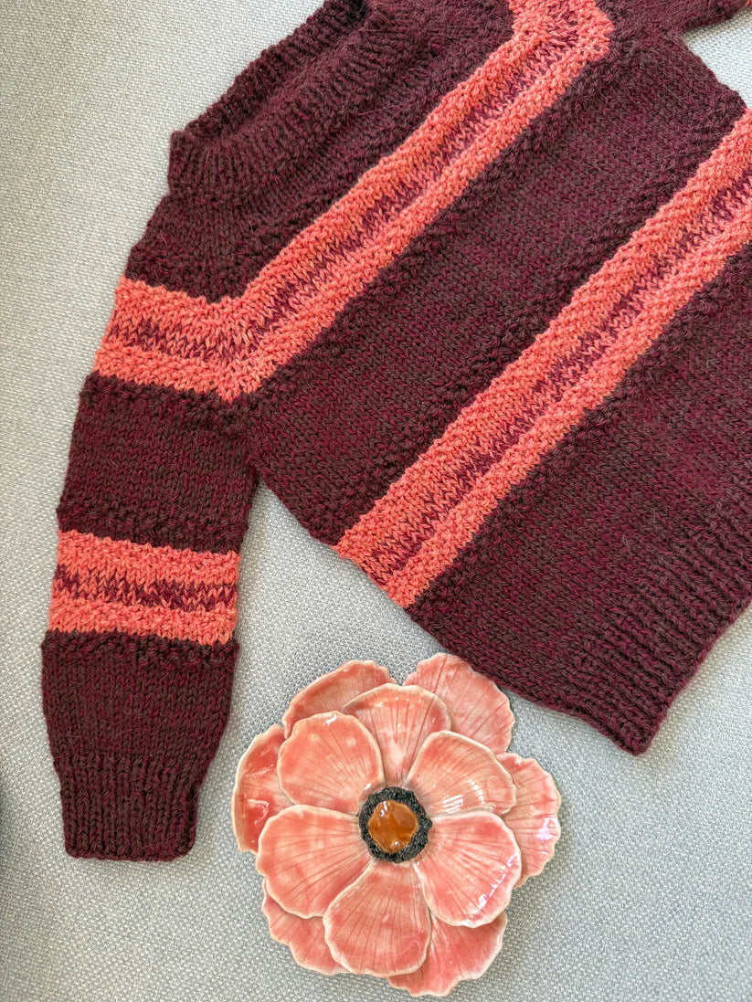 Børne Sweater - Curly Hug Sweater - str. 1-1,5 år