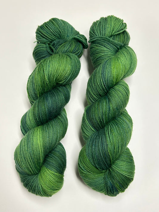 Merino Sock 400m / Evergreen in the rain