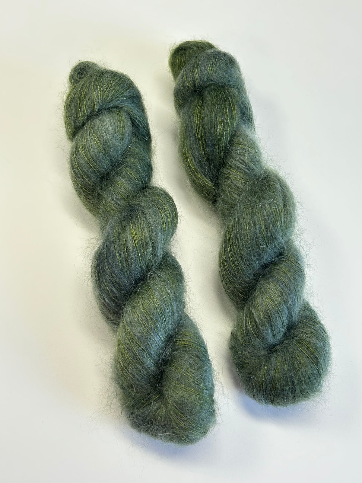 Silk Mohair Fine 420m / Forest Army