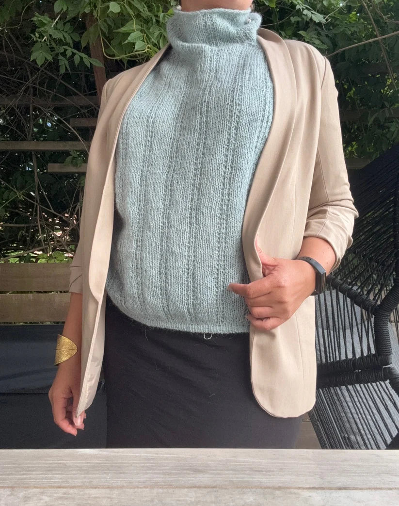 Strikkeopskrift - Lara Blouse