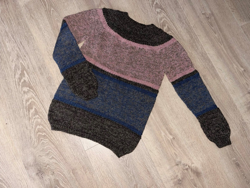 Strikkeopskrift - Mandala Sweater Kids