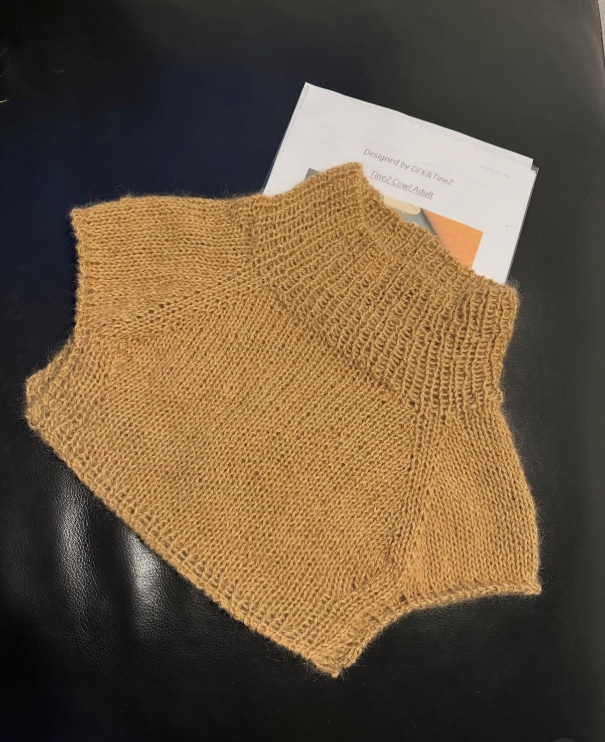 Strikkeopskrift - TineZ Cowl 16