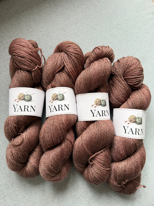 Strikkedamen - Merino Tencel - Teddybear