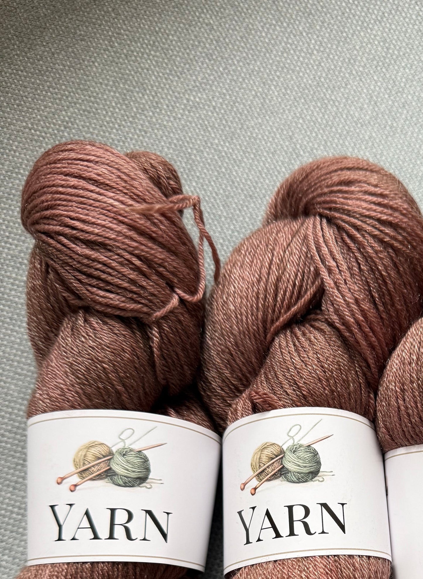 Strikkedamen - Merino Tencel - Teddybear