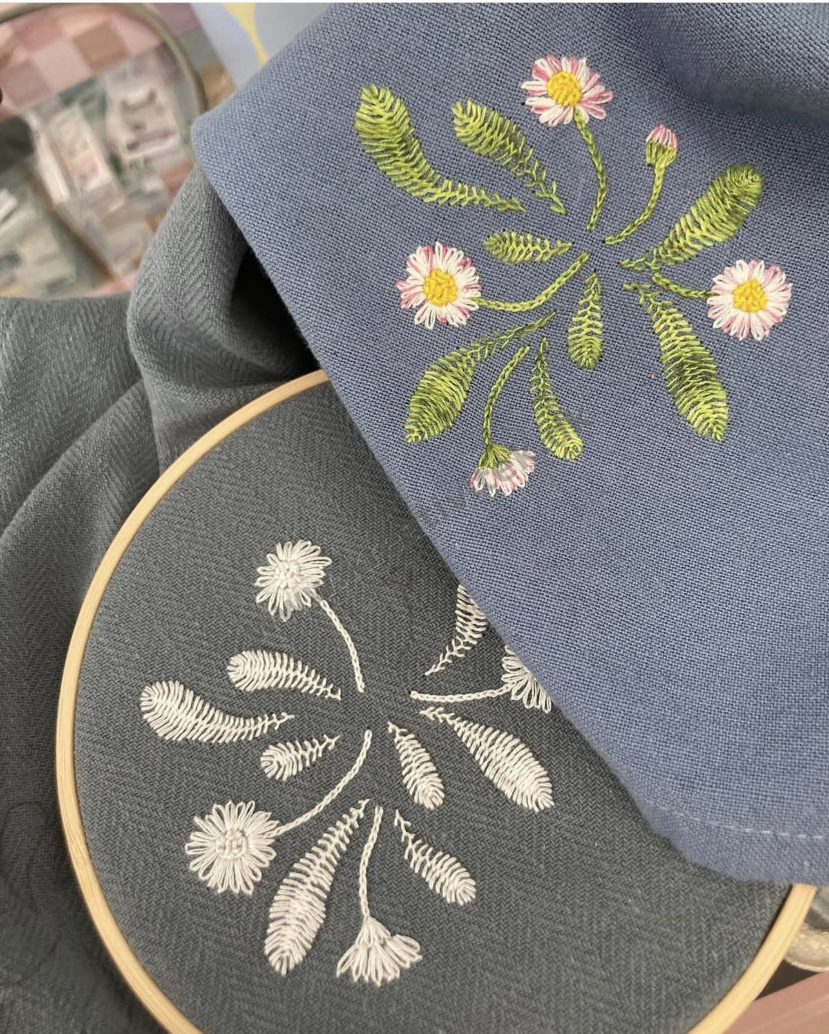 Strikkekort – fotografier af Trine fra Kreativiteket