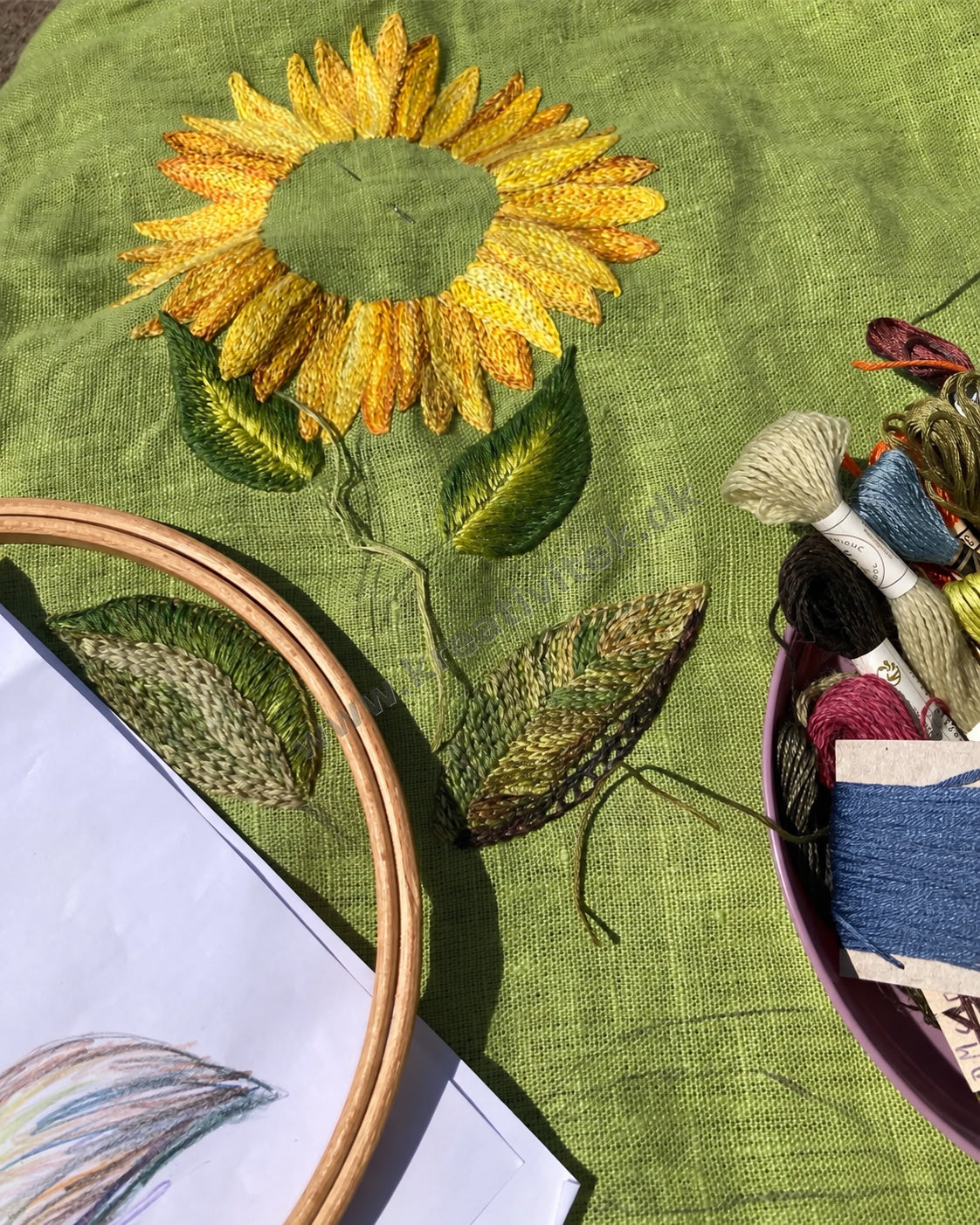 Strikkekort – fotografier af Trine fra Kreativiteket